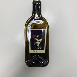 The Prisoner-Melted Wine Bottle Cheese Serving Tray - Wine Gifts